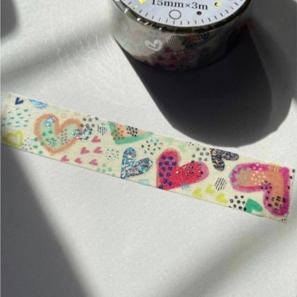 Shinzi Katoh washi tape - Heart washi tape - Picture 3 of 3